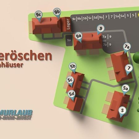 Вилла Heideroeschen Park Heideroeschen 5C Цингст Экстерьер фото